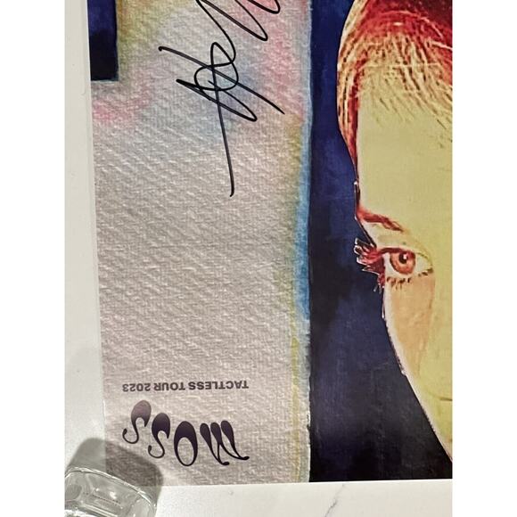 Very Rare Maya Hawke Signed Concert Gig Poster Stranger Things Robin - Picture 5 of 16